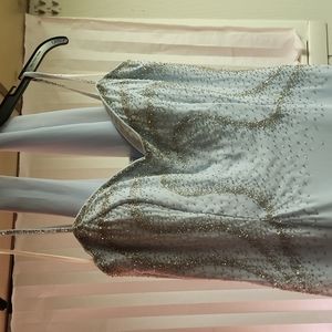 Evening gown and shaw